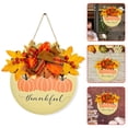 thumbnail image 1 of Veeogra Big Sale,Autumn Decor,Fall Door Decor,Fall Thanksgiving Welcome Door Sign Autumn Front Door Porch Decor Fall Wooden Hanging Decor,Clearance, 1 of 8