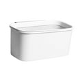 thumbnail image 4 of Cubo de basura colgante para debajo del fregadero, herramientas de limpieza del hogar, contenedor de basura, Mini cubo de basura de cocina para puerta Gris Macarena Basura, 4 of 8