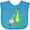 Turquoise, variant on Inktastic I Love My Titi Boys or Girls Baby Bib