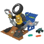 Hot Wheels Mega Wrex Versus Crushzilla Takedown Playset
