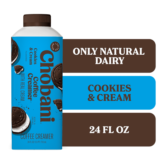Chobani Coffee Creamer Limited Batch Cookies & Cream 24 fl oz Carton