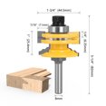 thumbnail image 2 of 8-Piece Woodworking Milling Blade Set for Door & Window Joinery – Precision Cutting Tools with Customizable Options, Easy Installation for Beginners & Pros – Direct Manufacturer Quality, 2 of 5