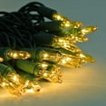 thumbnail image 2 of Christmas Lights Indoor Outdoor, 16.4ft 50-count Lights Incandescent Mini String Light, Battery Powered Lights for Xmas Tree, Patio, Holiday, Party, Home, Garden, Decorations (Warm White), 2 of 6