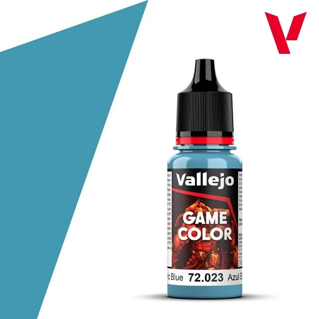Juego de Pinturas Acrílicas Vallejo Game Color - Pigmentos Acrílicos Vibrantes, 18 ml, Tonos Saturados, Serie 72.023