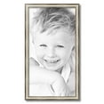 thumbnail image 2 of ArtToFrames 15" x 28" Antique Silver Panel Picture Frame, 15x28 inch Silver Wood Poster Frame (WOM-4760), 2 of 7