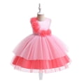 thumbnail image 2 of EnJoCho Girls Tulle Dress - Halloween Party Pageant Princess Outfit for Kids Little Girls, Flower Girl Style Dress for Wedding Holiday Events and Special Ocasions, 2 of 7