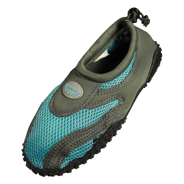 The Wave - Easy USA Womens Wave Water Shoes Grey/Blue 1185l 6 / 6 B(M ...
