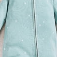 thumbnail image 3 of CAUYDY Preemie Girls Romper Fall Winter Newborn Sleepers for Boys Baby Long Sleeve Pajamas Unisex Infant Clothes 3-6M 9-12M 18-24M Sizes 3-6 Months,Light Blue, 3 of 3