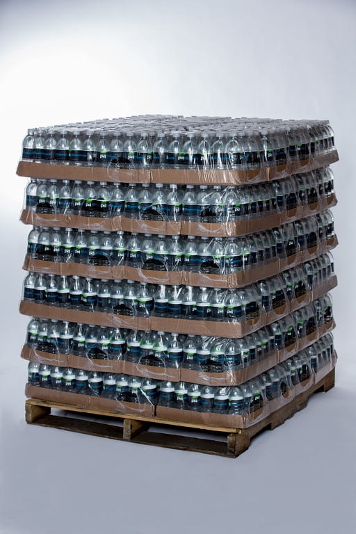 Custom Labeled Bottled Spring Water 16.9 fl oz 1 Pallet 72 Cases 1728 bottles 24 bottles... by Premier Label Water Co