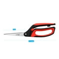 thumbnail image 6 of LIVINGO Fabric Spring Scissors, Professional Stainless Steel Heavy Duty Shears for Home Craft Sewing, 10” Red / Black, 6 of 7
