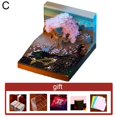 thumbnail image 4 of Sculpture en Papier Notes Collantes 3D Maison d'Arbre Cerisier-Blossom Saint-Valentin g, 4 of 6