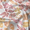 thumbnail image 7 of Ambesonne Autumn Valance & Curtain, Warm Colored Fall Leaves, 55"x30", Orange and Vermilion, 7 of 7