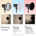 thumbnail image 2 of Beauty Dish,White Diffuser Studio Beauty Dish Mount With White Diffuser Mount With Cometx With Diffuser Beauty Studio Led Beauty, 2 of 6