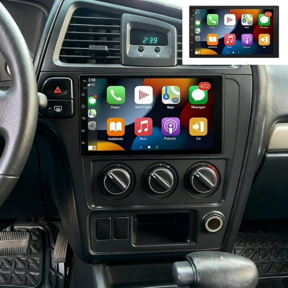 Molaner 2 32G Android 13 Car Stereo for Nissan Pathfinder 2000-2004, 7 inch Touch Screen Fit for Carplay Android Auto with Bluetooth FM/RDS Radio EQ WiFi GPS