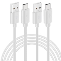 Uxcell 2 Pack 16.4Ft USB Type C Charging Cable, USB to USB C Charging Cable, White