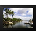 thumbnail image 2 of Hausenflock, Alan 24x17 Black Modern Framed Museum Art Print Titled - Small Harbor I, 2 of 5