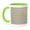 Green/White, variant on 3drose, Image of Tan Beige Painted Brick Wall in Closeup, 15oz Mug
