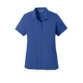 thumbnail image 3 of Port Authority Women's SuperPro Knit Polo, True Blue, XX-Large, 3 of 4