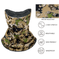 thumbnail image 3 of BASSDASH Unisex Winter Neck Gaiter Warmer Insulated Fleece Hunting Face Mask Water Resistant for Fishing Hiking Skiing, 3 of 8