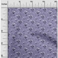 thumbnail image 1 of oneOone Polyester Spandex Bluish Violet Fabric Florals Fabric For Sewing Printed Craft Fabric By The Yard 56 Inch Wide-38Y, 1 of 1