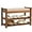 Brown, variant on Hall Tree with Bench and Shoe Storage, Coat Rack Shoe Bench Set with Seat Cushion and 6 Hooks for Entryway, Hallway, Living Room and Bedroom