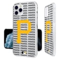 thumbnail image 2 of Pittsburgh Pirates Text Backdrop Clear iPhone Case, 2 of 7