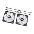 thumbnail image 4 of Thermaltake CT140 ARGB Sync PC Cooling Fan 2 Pack, black, 4 of 7