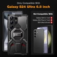 thumbnail image 2 of Funda de teléfono TONGATE para Samsung Galaxy S24 Ultra con accesorios, 2 of 8