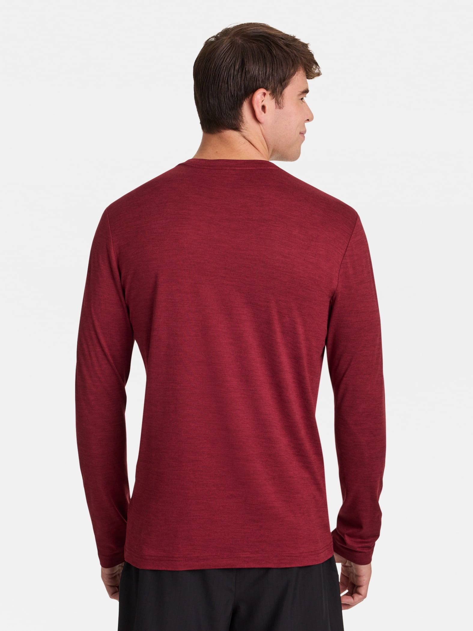 Reebok Men's and Big Men's Legacy Core Long Sleeve T-Shirt, Sizes XS-5XL