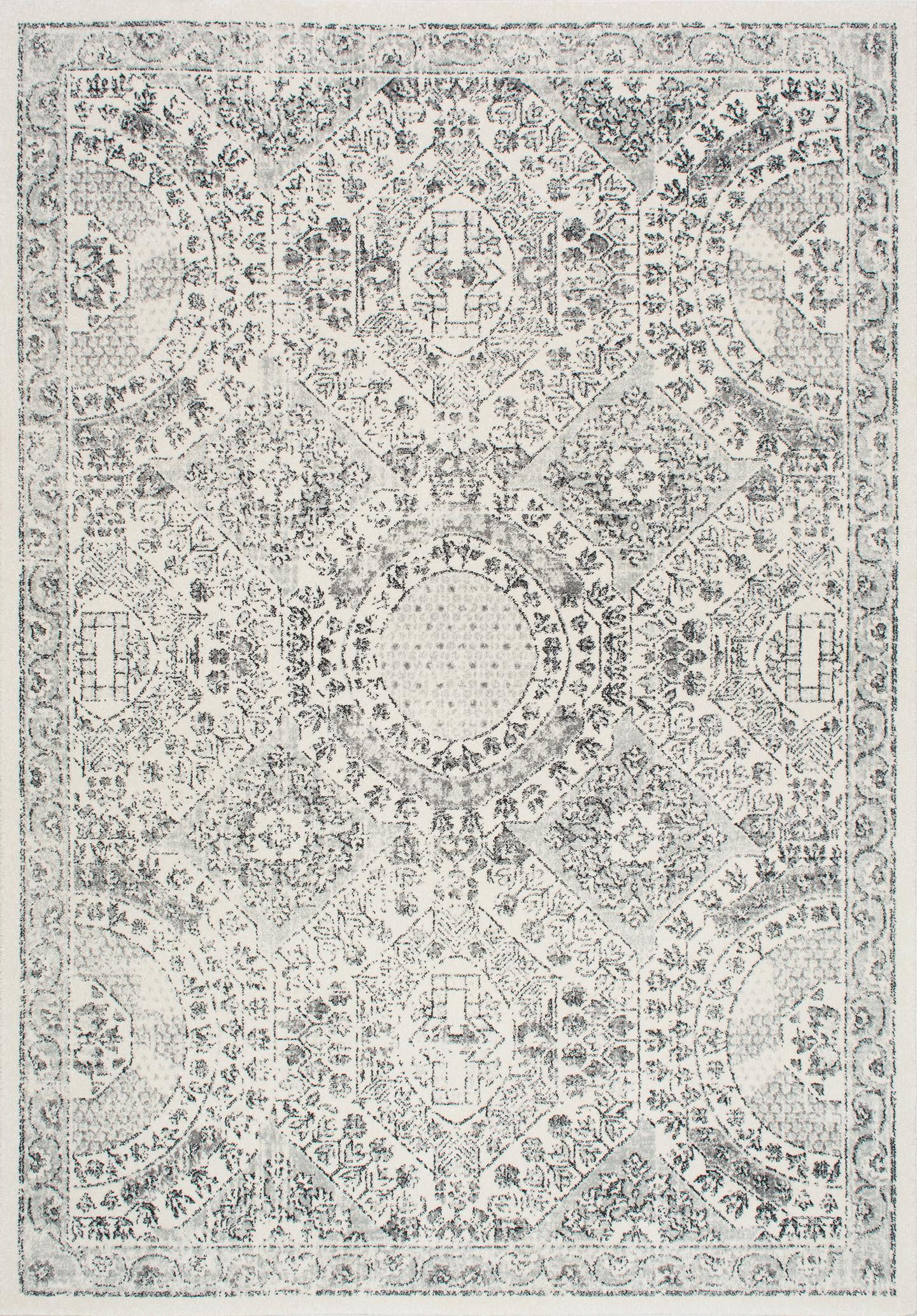 nuLOOM Minta Vintage Runner Rug, 2' 8" x 12', Gray