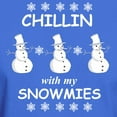 thumbnail image 3 of CafePress - CHILLIN WITH MY SNOWMIES T Shirt - Men's Classic Graphic Cotton T-Shirt, 3 of 4