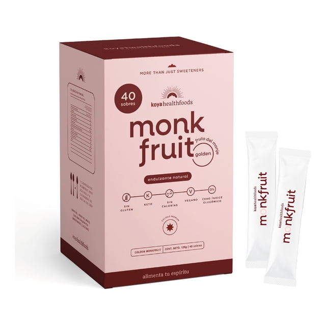 Monk Fruit Blend 50 Sobres De 3g Koya Health Foods
