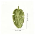 thumbnail image 3 of Cute Leaf Shaped Hanging Hand Towel, Absorbent Soft Plush Fingertip Towel with Hanging Loop, Decorative Plant Hand Towel, for Kitchen, Bathroom and Living Room, 3 of 6