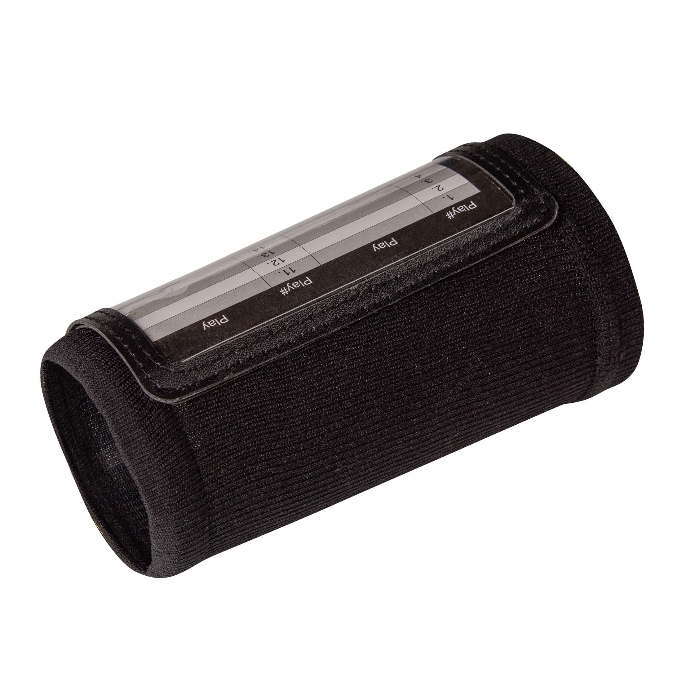 Athletic Works Wrist Coach, Football Playbook, 1-Pack, Black, New