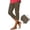 Khaki, variant on XUANTAOO Women Capri Leggings 2026 Trendy Zipper Knee Length Trousers Summer Women Capri Pants Workout Compression Pants Pink Leggings For Women