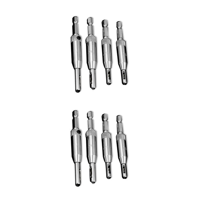 Scienceny Herramientas de carpintería, bisagra de centrado de bolsillo, brocas helicoidales, abridor de agujeros, perforador de tornillos, Type2 NO2