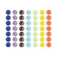 thumbnail image 3 of Kits de piedras de lava DENGXMXG espaciadores cuentas pulsera cuerda elástica para aceites esenciales difusos, 3 of 5