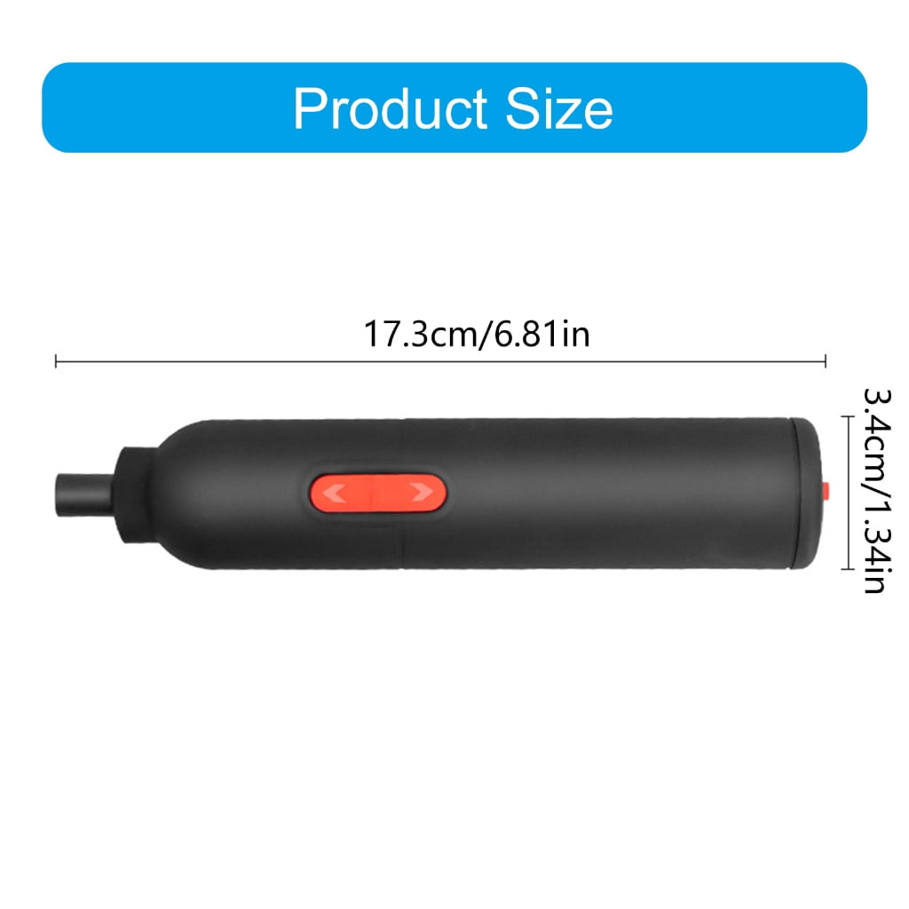 Versatiled Electric Screwdriver Set Includes Various Bits And 3N.m Torqued 1500mAh Rechargeable For Easy Fixing