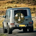thumbnail image 5 of Fuzoiu Mallard Ducks Wild Birds Print Universal Spare Tire Cover with Buckle Strap, Waterproof Wheel Covers for Jeep, Trailer, RV, Truck and All Car-15 inch, 5 of 6