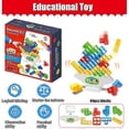 thumbnail image 2 of 64pcs Tetra Tower Balance Stacking Blocks Game, Board Game for 2 Players + Family Game [DB], 2 of 5