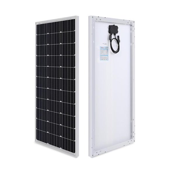 Renogy RNG-100D-SS 100 watt 12V Monocrystalline Solar Panel