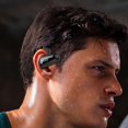 thumbnail image 3 of Auriculares en la oreja con cancelación de ruido azul Auriculares 5.2 compatibles con Bluetooth para entrenamiento de alta intensidad esquí esquí Gafas de esquí, 3 of 5
