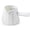 B-White, variant on Espresso Cups Ceramic, 200ML Espresso Measuring Cup with Handle, Expresso Shots Cups with Scale, Espresso Accessories, White