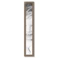 thumbnail image 2 of ArtToFrames 6" x 44" Aged White Gold Picture Frame, 6x44 inch Silver Wood Poster Frame (WOM-2036),  Pack, 2 of 7