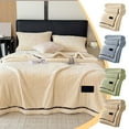 thumbnail image 1 of Manta de Franela Extragruesa - Doble Capa Cálida y Cómoda de Microfibra Suave Ideal, Beige MNFD, 1 of 6