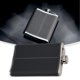 thumbnail image 3 of 6 7 8 9Oz Hip Flask Stainless Steel Whiskey Flask Wine Bottle With Black Leather Alcohol Flagon Bottle Travel Drinkware For Gift, 3 of 11