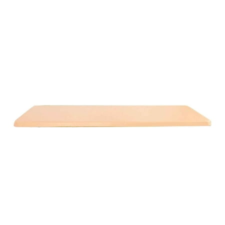

Outdoor Rectangle Tablecloth Wipeable PVC Solid Color Tablecloths With Elastic Edge Waterproof Stain Resistant Table Cover For Camping Picnic-Champagne-120x60cm(47x24inch)