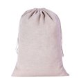 thumbnail image 1 of Cotton Linen Storage Bag Reusable Rectangular Drawstring Solid Solid Color Jewelry Underwear Cosmetic Household Drawstring Pouch Pocket 30x40cm, 1 of 9