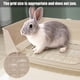 thumbnail image 5 of Caja de arena grande para conejos, inodoro de esquina con cajón, bandeja para mascotas más grande para hámsteres adultos, conejillos de indias, hurones, galesaurios, conejos y otros animales, 5 of 6