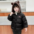 thumbnail image 2 of Splozh Boy's Winter Coat Waterproof Puffer Jacket Insulated Snow Jacket Hooded,Black 7-8 Years, 2 of 6
